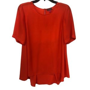 VINCE CAMUTO ORANGE BLOUSE‎ S